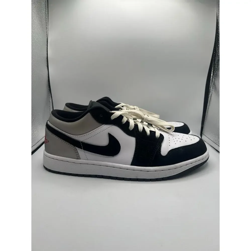 Air Jordan 1 Low SE “White Black Matte Silver” size 10 men’s used